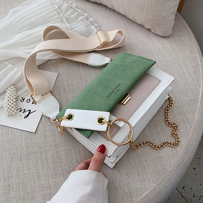 Women's Small All Seasons Pu Leather Streetwear Shoulder Bag