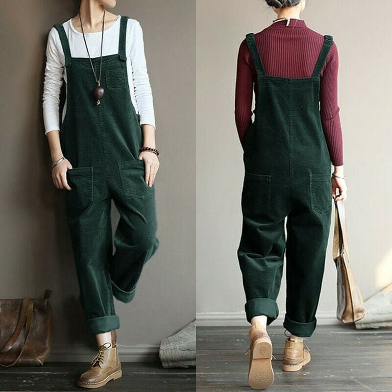 NEW | Wide Leg Corduroy Overalls