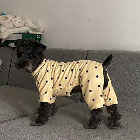 Polka Dot Dog Cat Four-legged Clothes