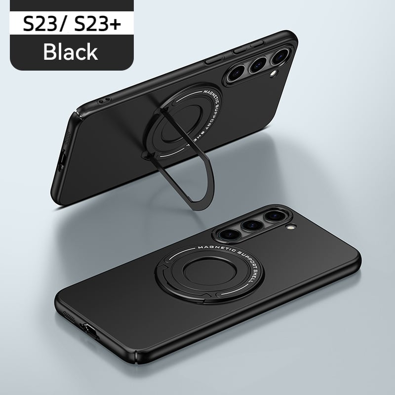 Matte Invisible Stand Magnetic Case For Samsung S23/ S23+/ S23 Ultra