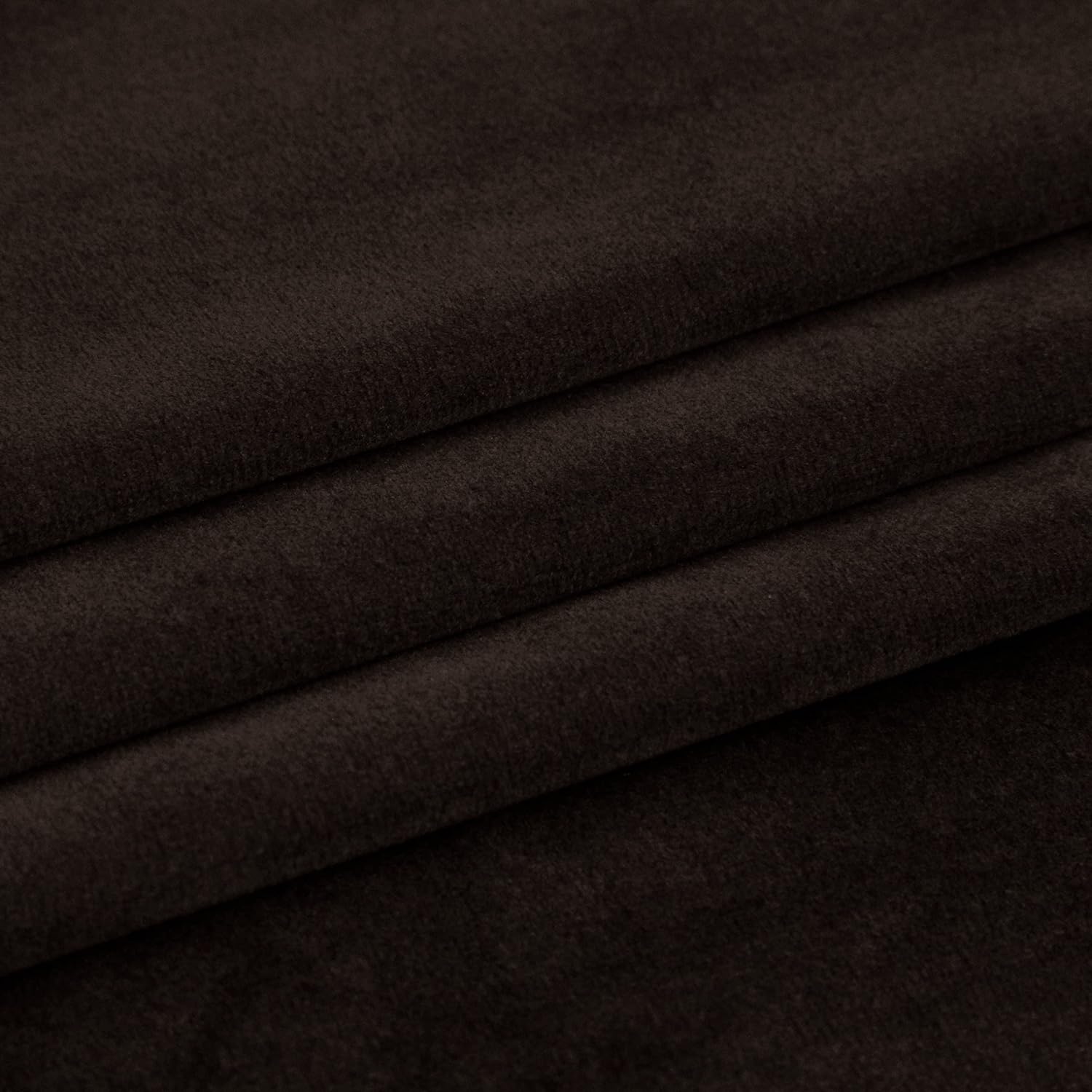 Brown-Velvet Window Curtains (Ultra Soft)