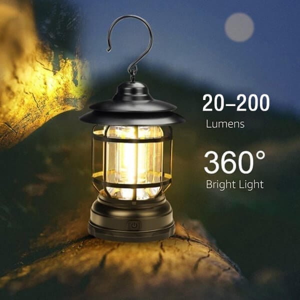 🔥Hot SalePortable Retro Camping Lamp