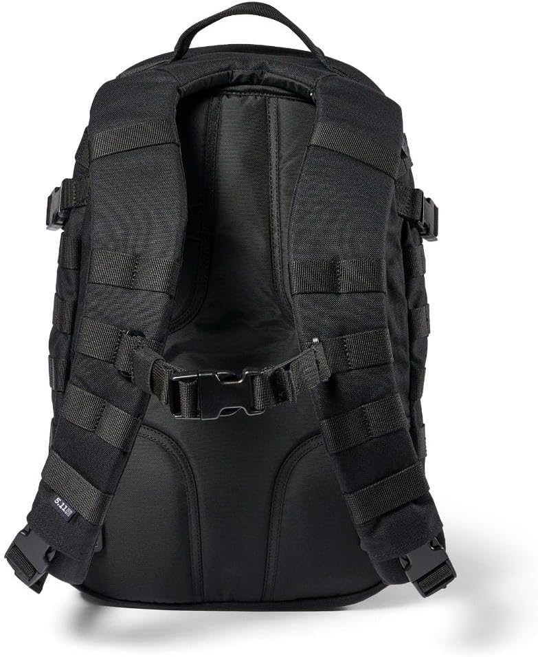 5.11 Tactical Backpack, RUSH 12 2.0 Military Survival Molle Backpack with Laptop Compartment, 24L, Style 56561ABR/56562ABR