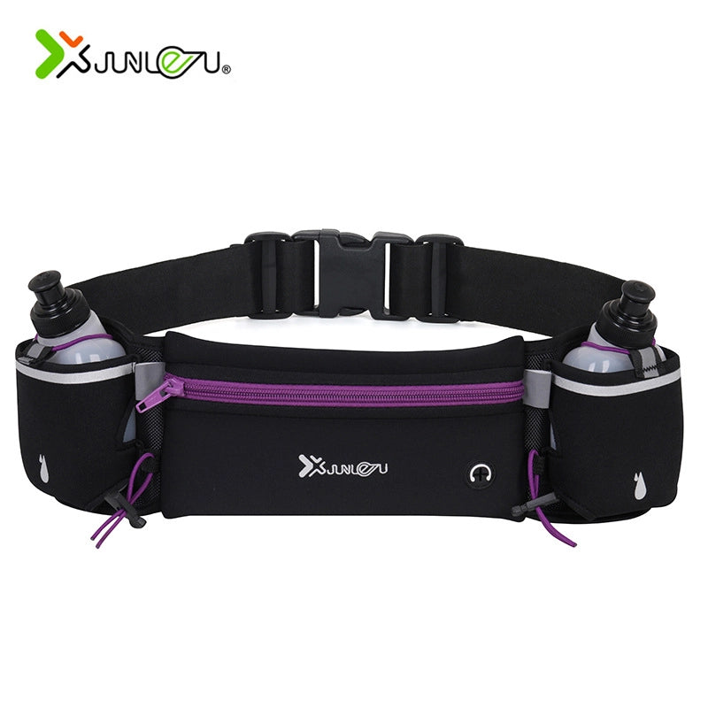 Unisex Sports Solid Color Lycra Waist Bags