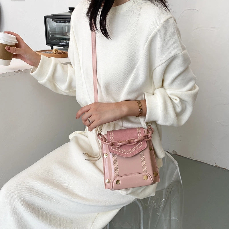 Fashion Messenger Small Square Bag Crossbody Bag