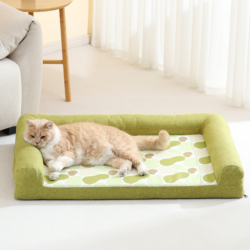 Full Support Cozy Orthopedic Bolster Dog & Cat Sofa Bed Luxury Dog Gifts