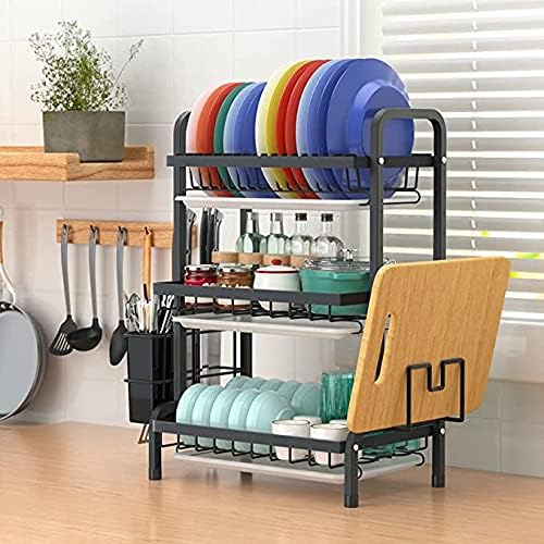 Kitchen Bowl Dish Drying Rack-3 Layer. Kitchen Dish Drying Rack