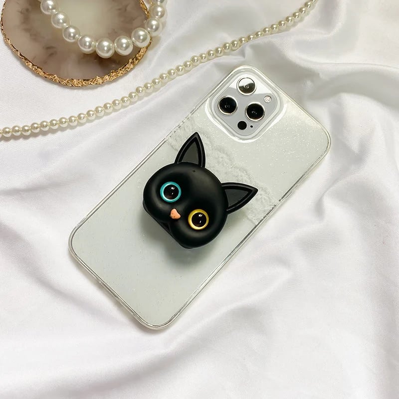 3D Cute Kitten Phone Holder