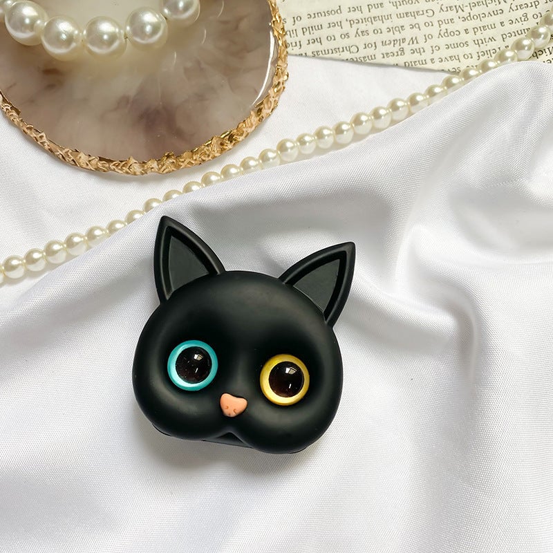 3D Cute Kitten Phone Holder