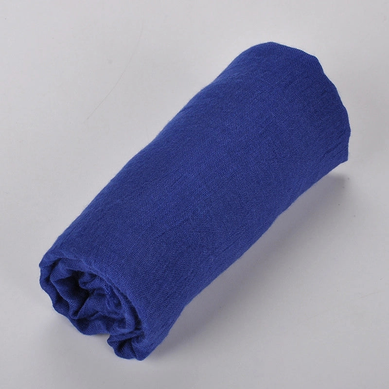 Women's Ethnic Style Solid Color Polyester Scarf