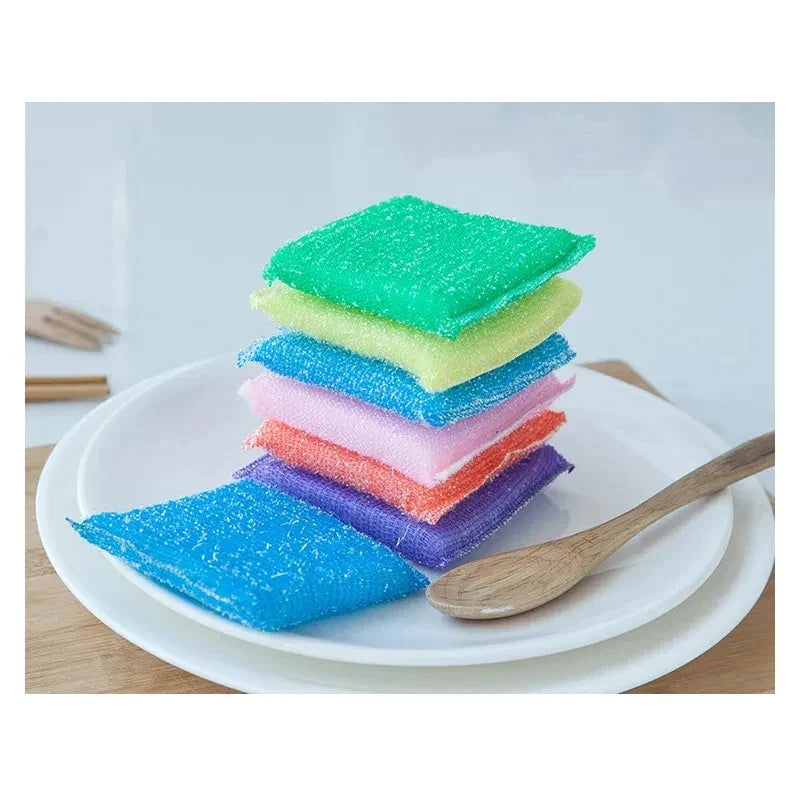 4 PIECES DISH WASHING SPONGE SET