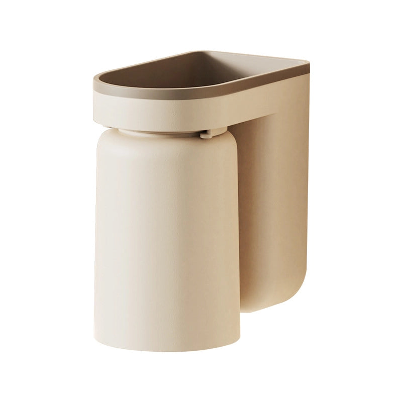 Wash Cup Wall-mounted Toothbrush Holder Punch-free Toothbrush Cup Suit Wall-mounted Household Toothbrush Holder Storage Rack