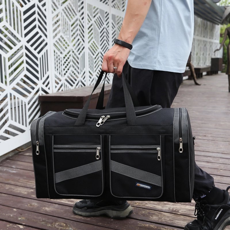 Foldable Large Capacity Portable Travel Bag Men's And Women's Long And Short Distance Travel Luggage Bag For Home Moving Bag