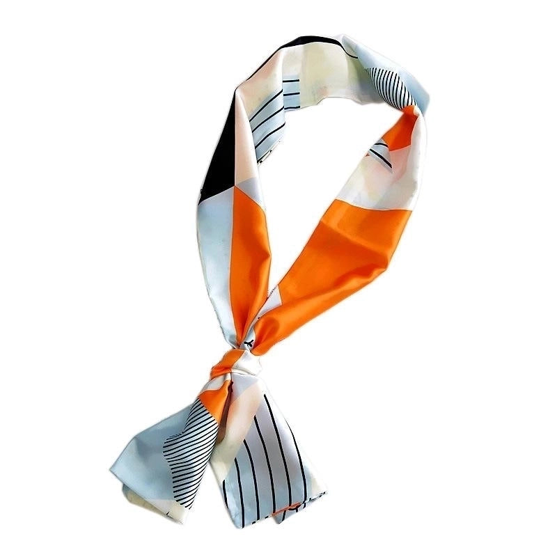 Fashion Double-sided Wild Small Scarf Professional Scarf