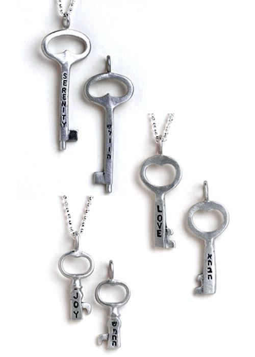 Hebrew Key Necklaces