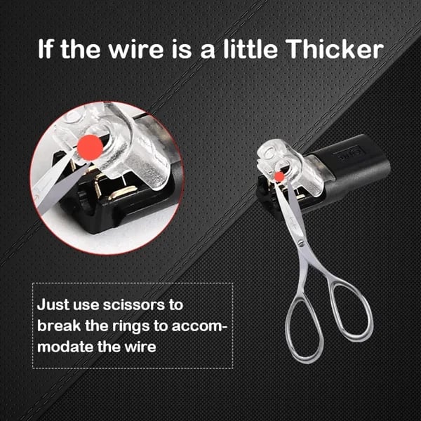 🔥LAST DAY-70% OFF🔥Double - Wire Plug-in Connector With Locking Buckle