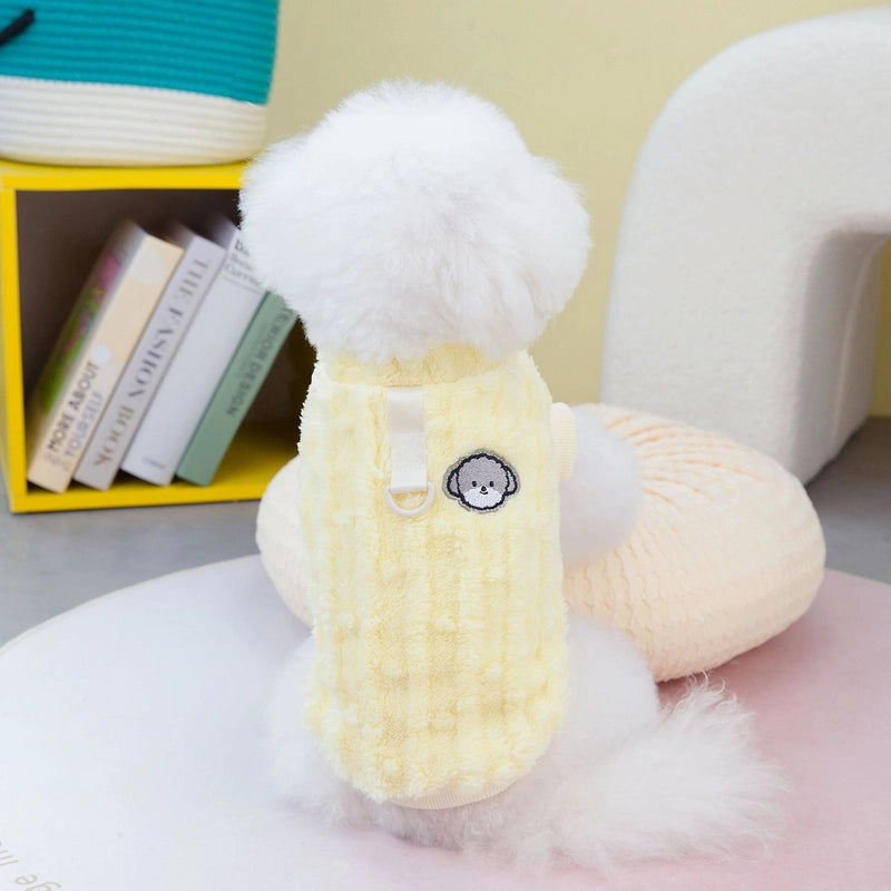 Cute Coral Fleece Dog Pet Clothing