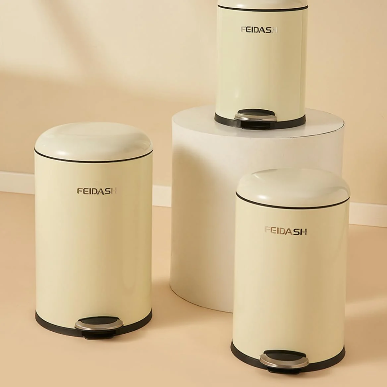 New Luxury Trash Can With Foot Pedal & Lid