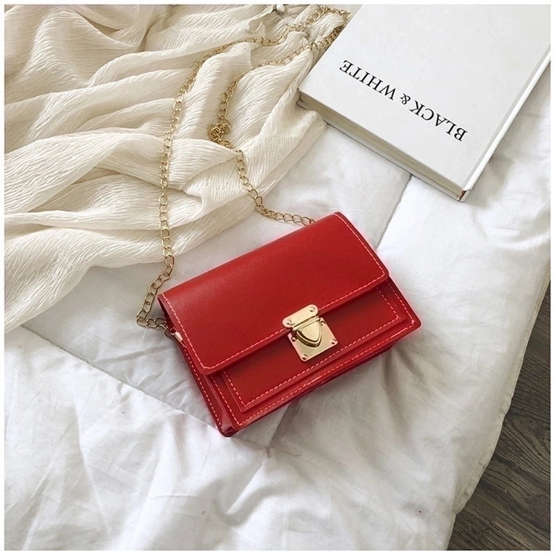 New Fashion  Shoulder Chain Small Square Bag Shoulder Bags