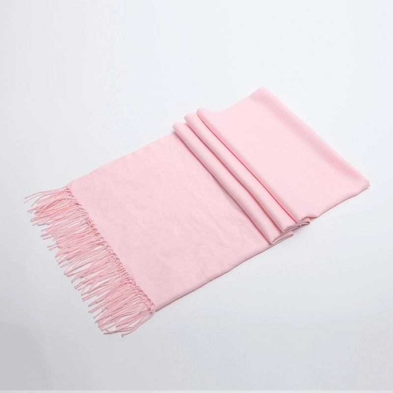 Scarf For Women In Winter Imitation Cashmere Red Dual-use Bib Autumn And Winter