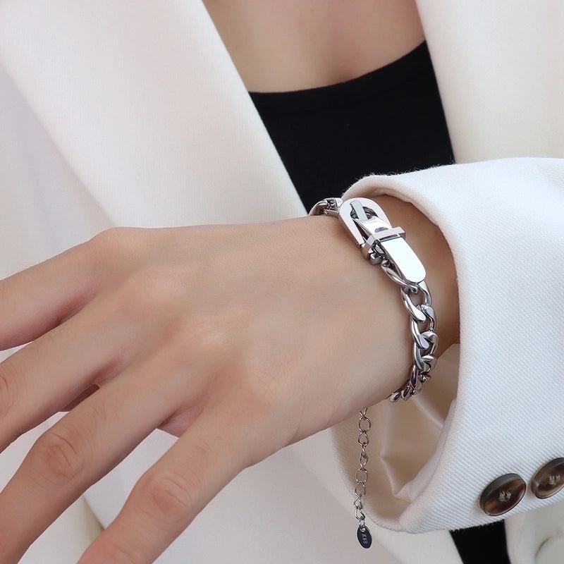 Fashion 304 Stainless Steel 18K Gold Plated No Inlaid In Bulk