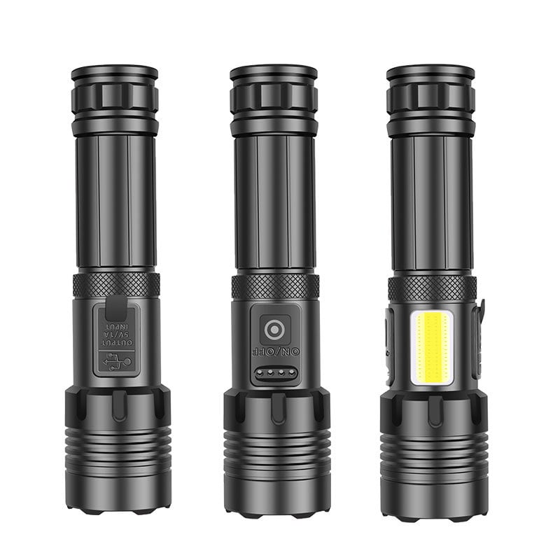 🎁🏠LED Rechargeable Tactical Laser Flashlight