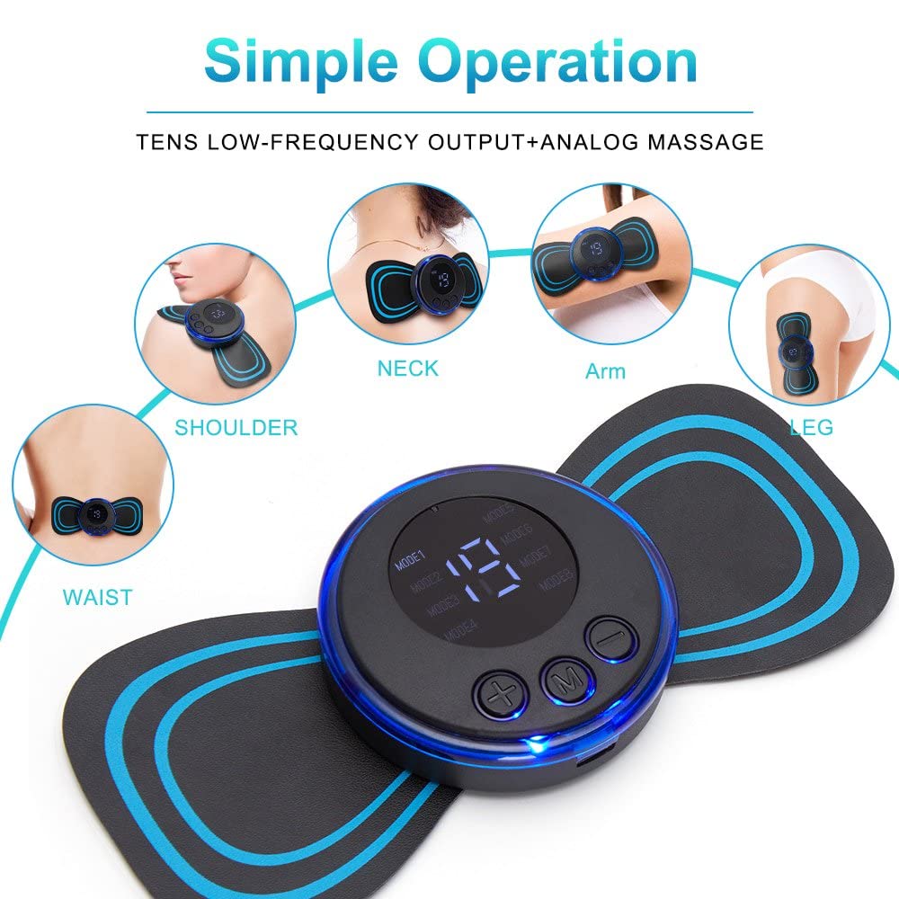 EMS Mini Neck Back Body Massager