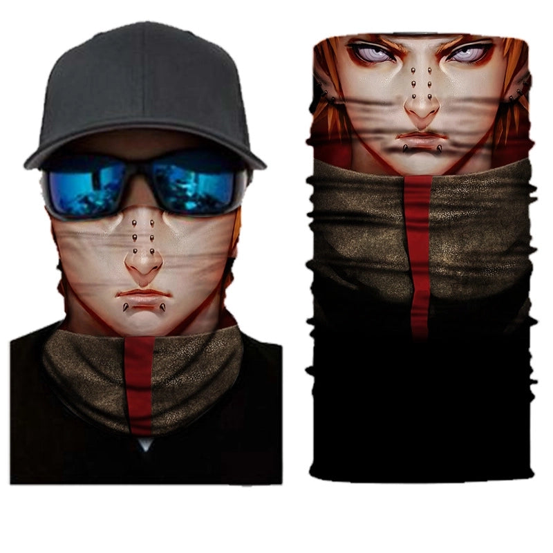 Unisex Casual Skull Printing Kerchief Mask
