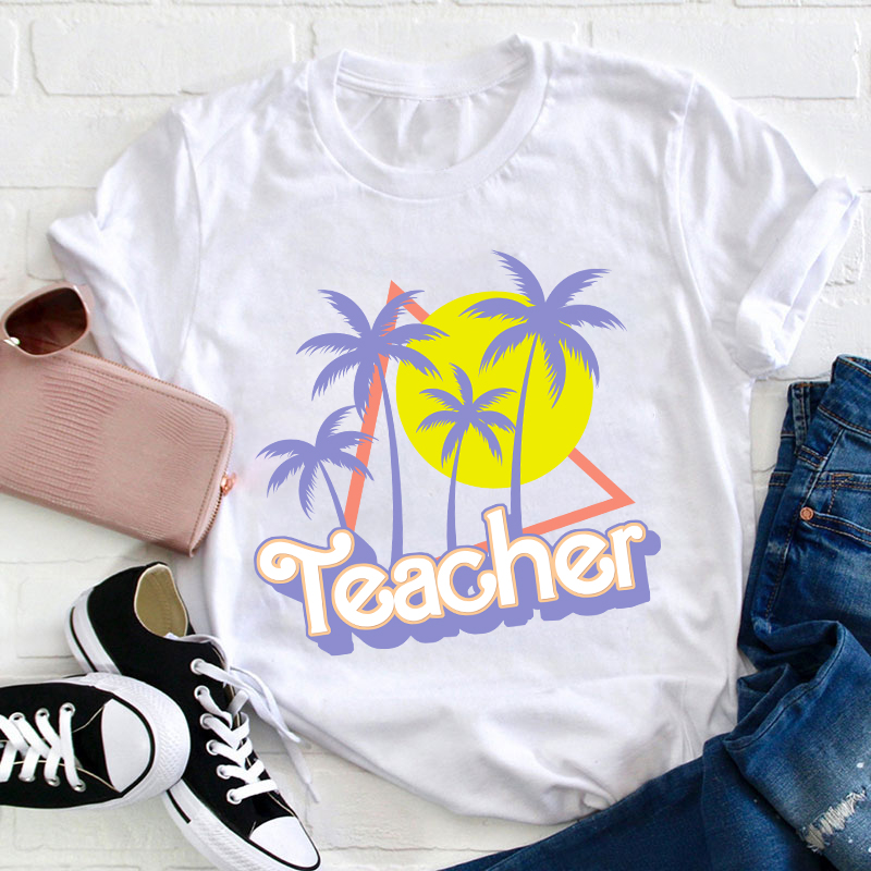 Teacher Summer Time Teacher T-Shirt