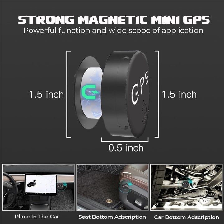 Seurico™ PROMAX EasyFind Mini Magnetic GPS Tracker