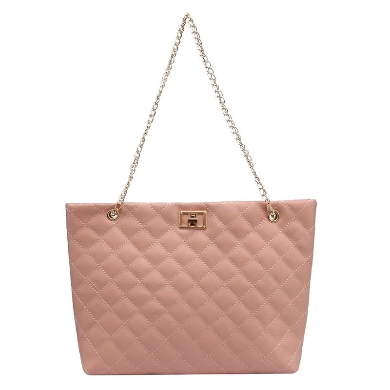 Large Pu Leather Fashion Tote Bag