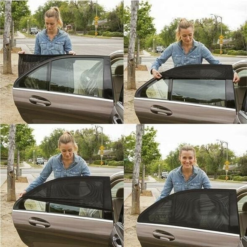 Écrans pare-soleil en mesh universels pour voiture