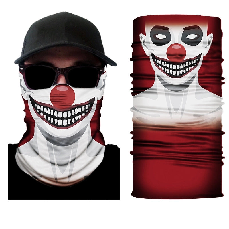 Unisex Casual Skull Printing Kerchief Mask