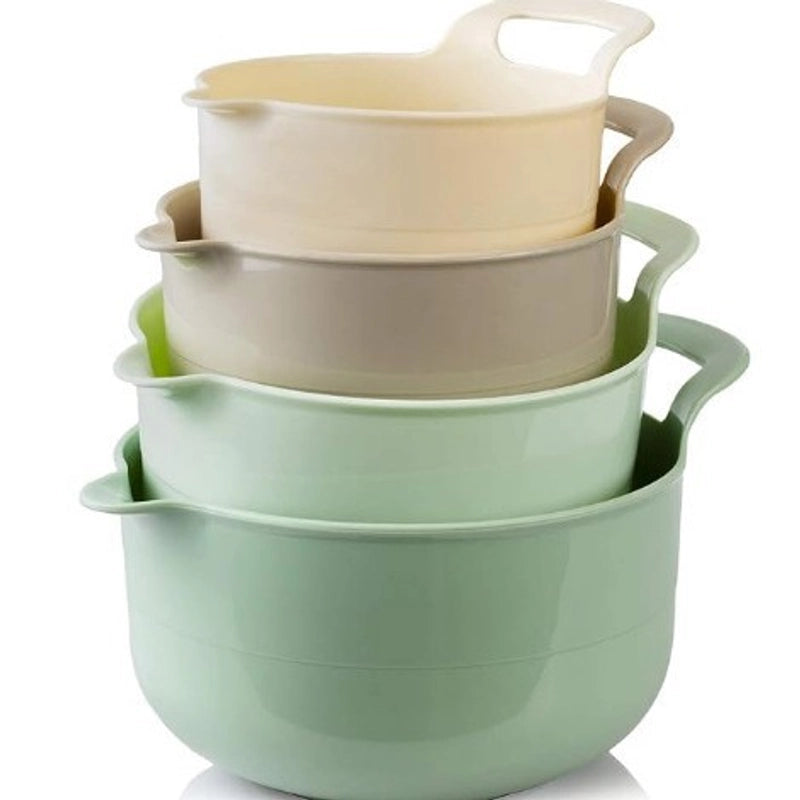 Casual Solid Color Plastic Salah Bowl