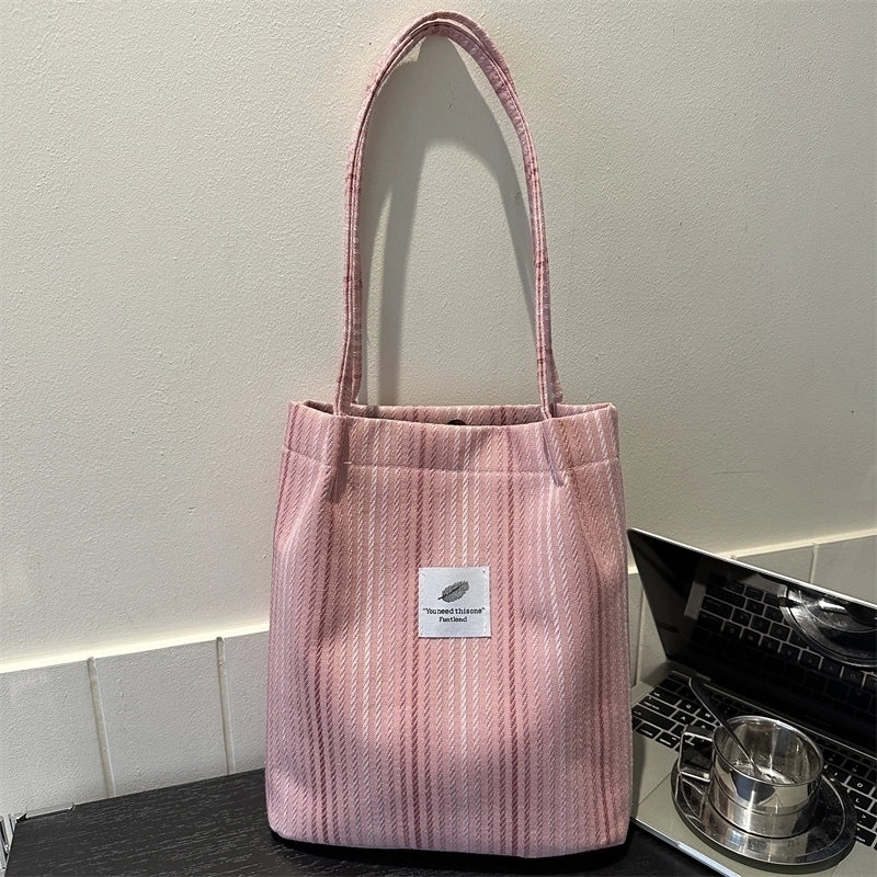 Women's All Seasons Canvas Elegant Streetwear Shoulder Bag Canvas Bag Handbag