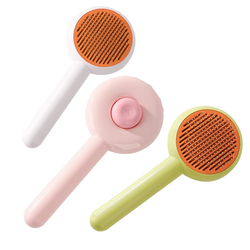 Cat Comb Hair Comb Special Dog Needle Comb Cat Cat Cake Cleaning Anti-Hair Brush Pet Supplies Floating Hair Artifact