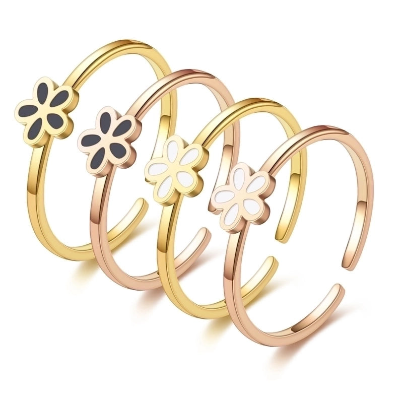Heart Titanium Steel 18K Gold Plated Carving