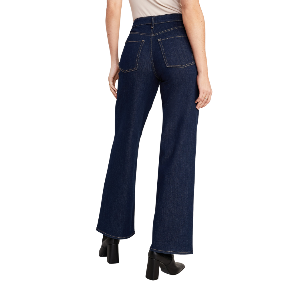 High Rise Wide Jeans