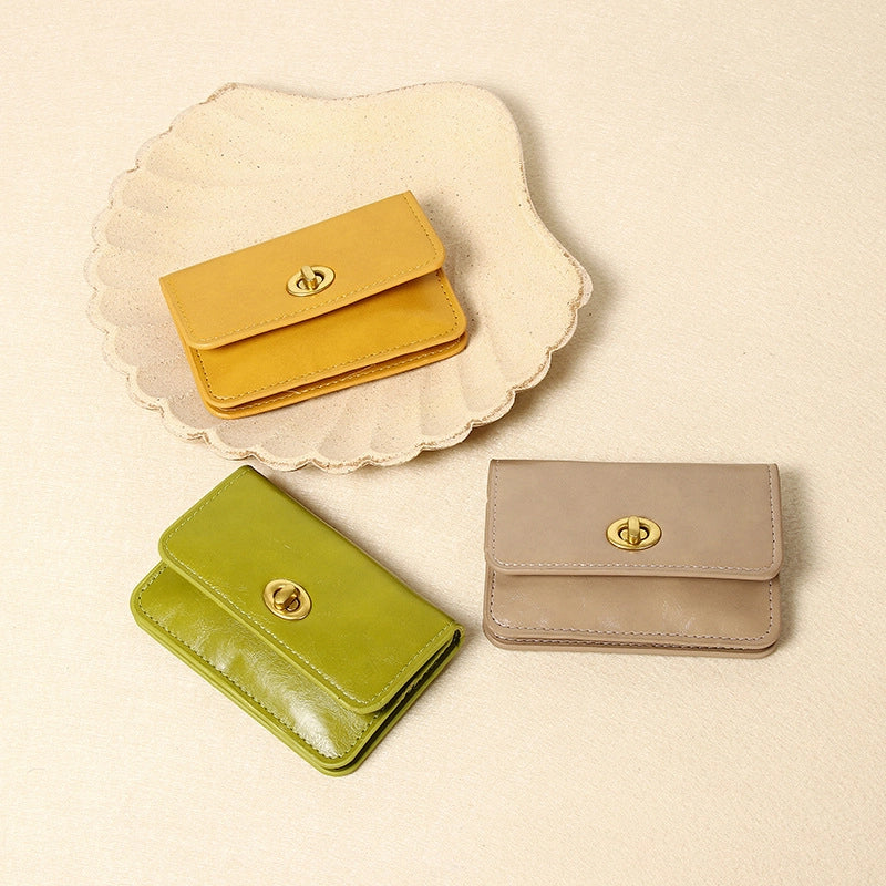 Wallet Korean Style New Women's Coin Purse Solid Color Simple Card Bag Multifunctional Large Capacity Women's Wallet