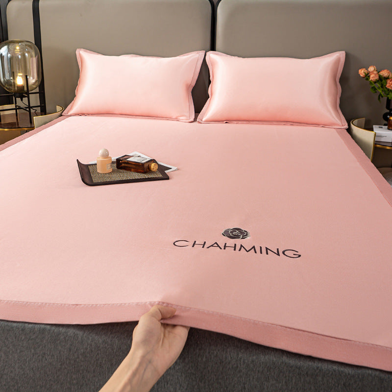 Light Luxury Cool Mat & Pillowcase Bedding Set