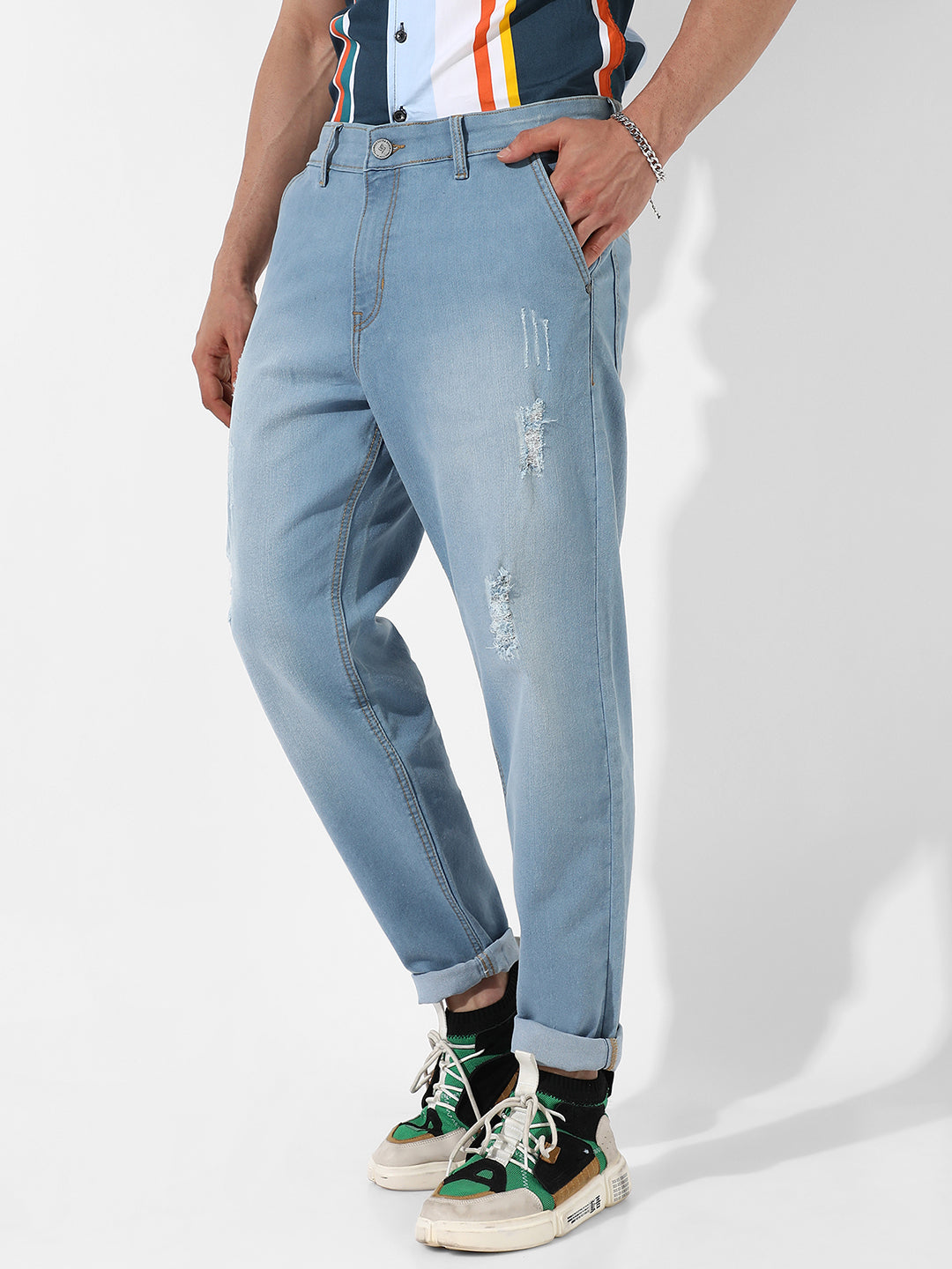 Ripped Denim Jeans