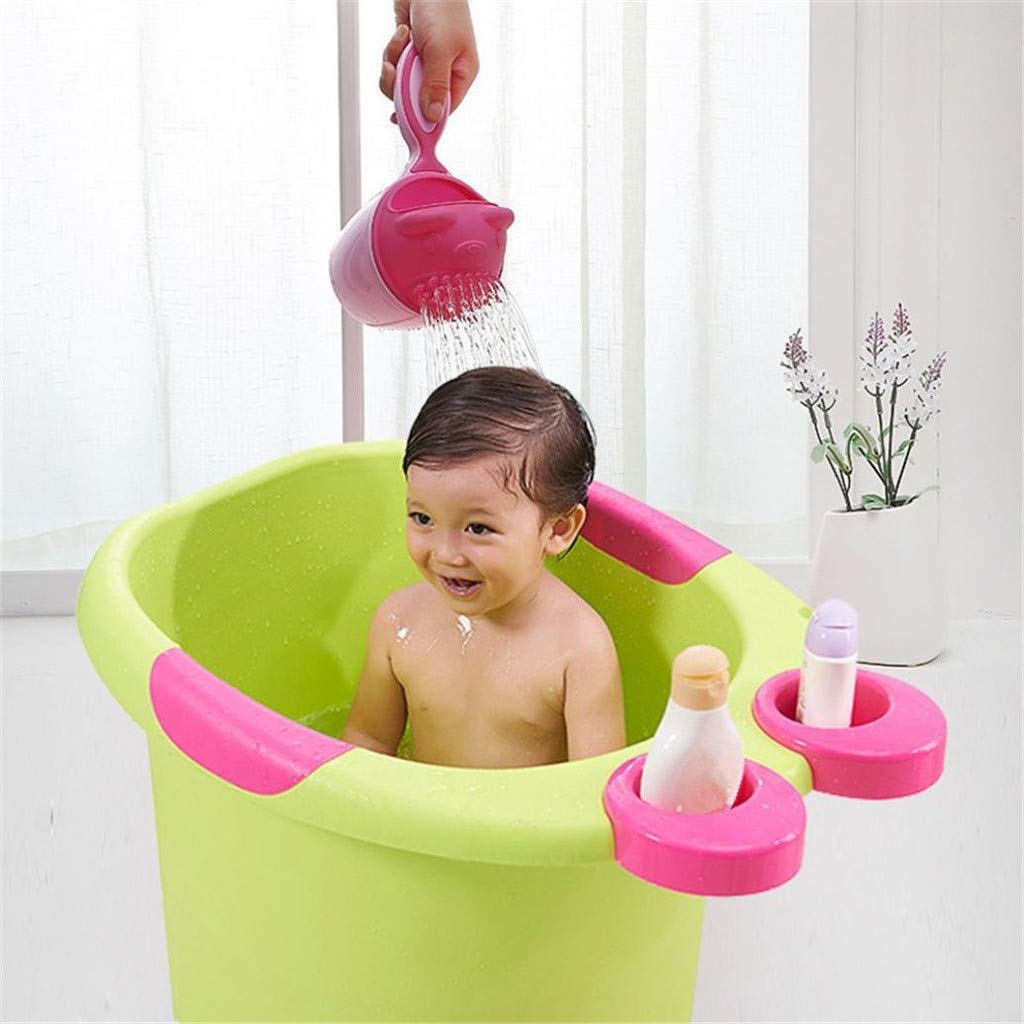 Baby Shower Bath Cup Baby Bath Rinser Wash Hair Cup by Protecting Infant Eyes