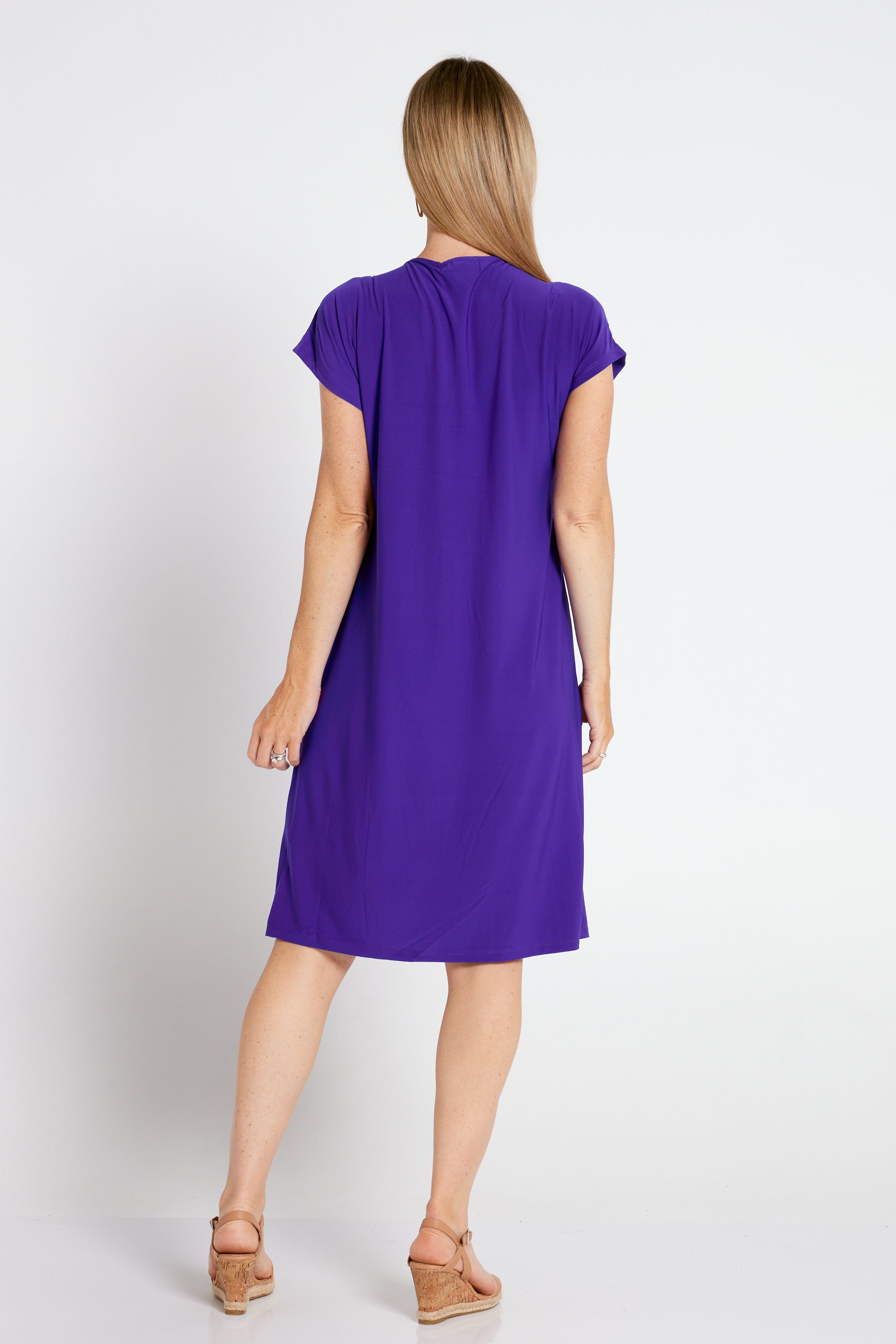 Petite Must Have Dress - Purple