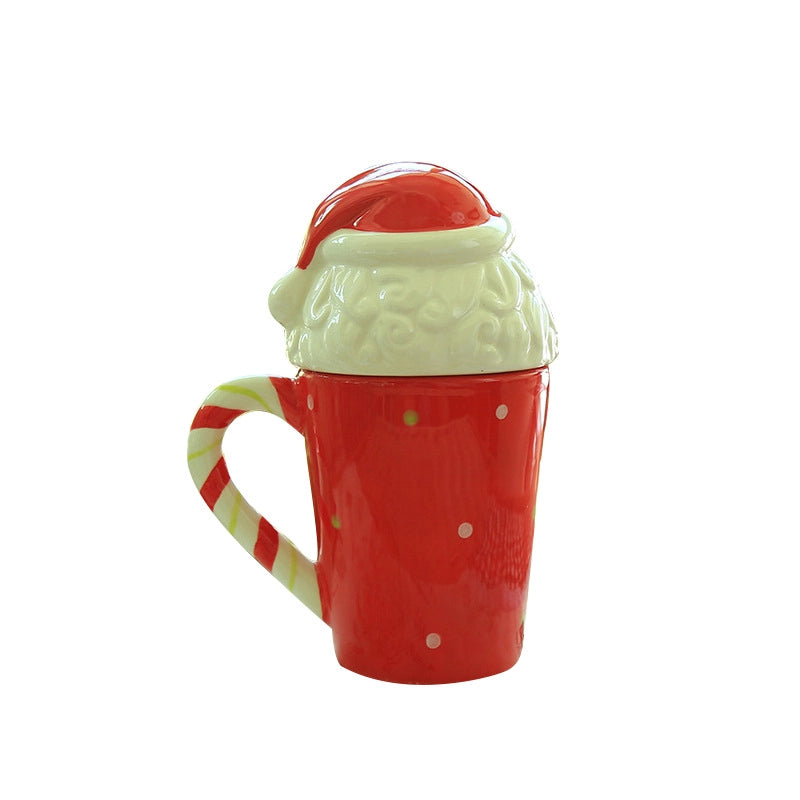 Christmas Cute Vacation Cartoon Ceramics Water Bottles 1 Piece