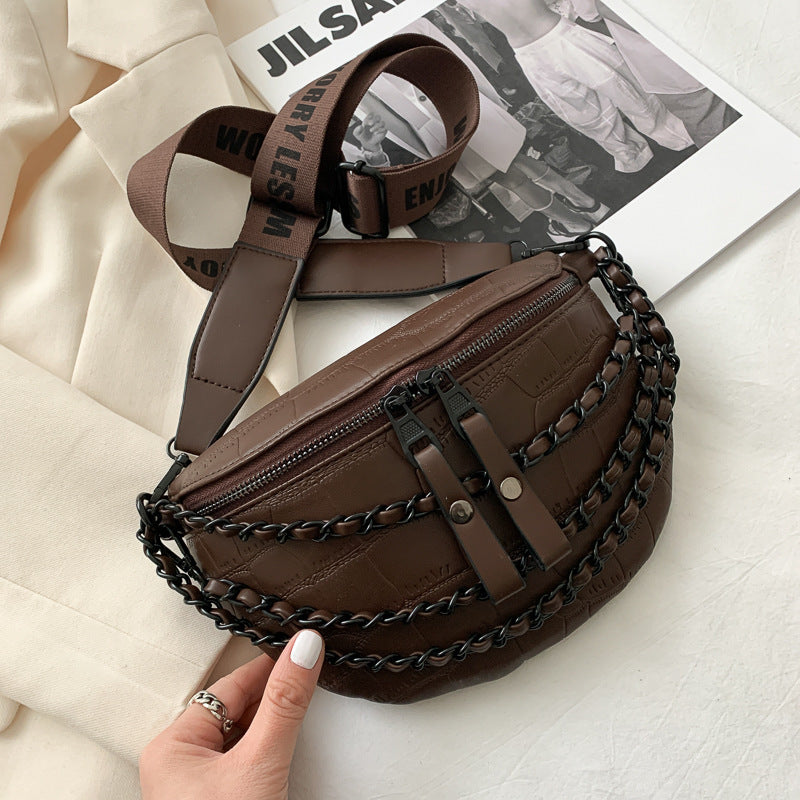 Trendy  Chest Waist Crossbody Messenger Bag