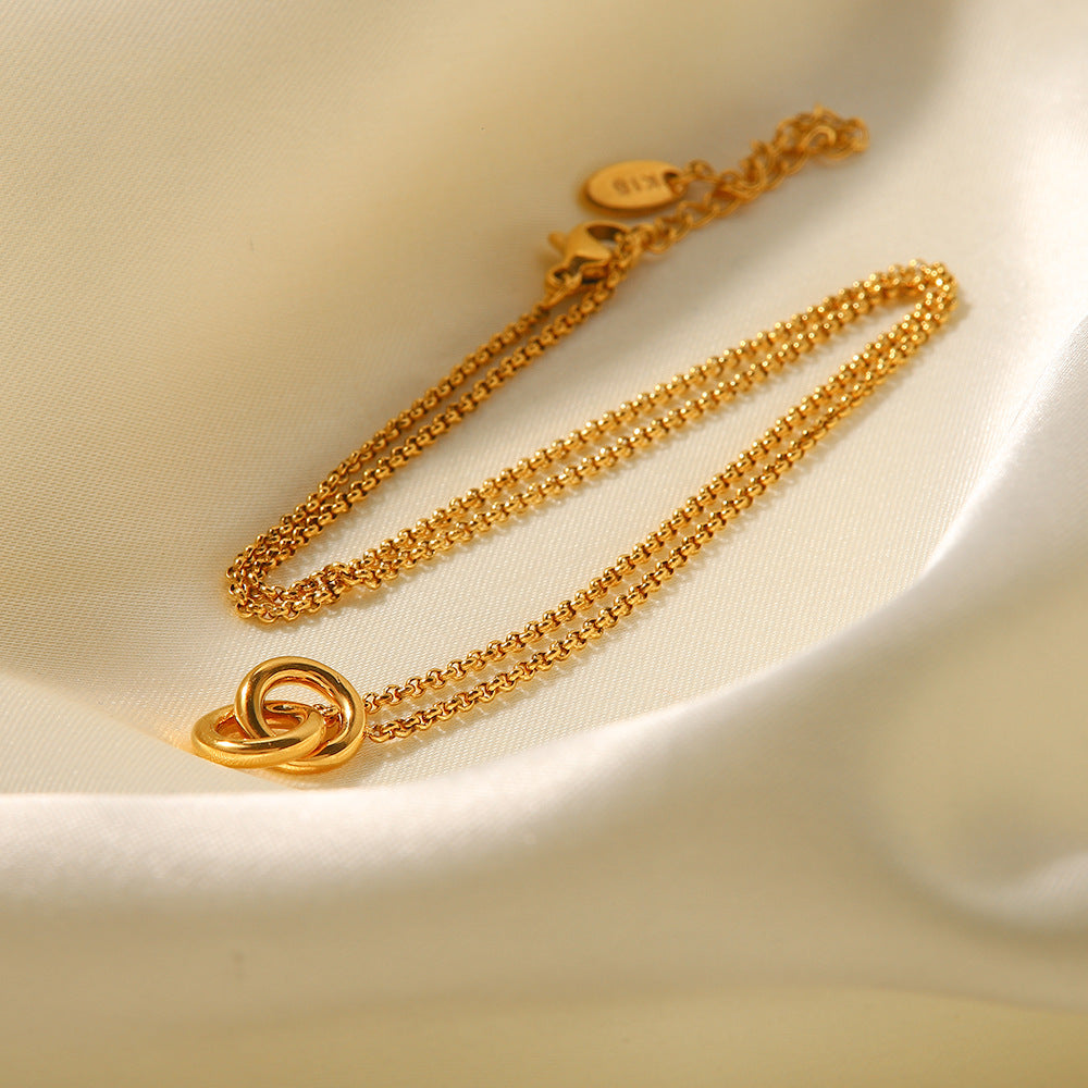 Chain Irregular Stainless Steel 18K Gold Plated Necklaces