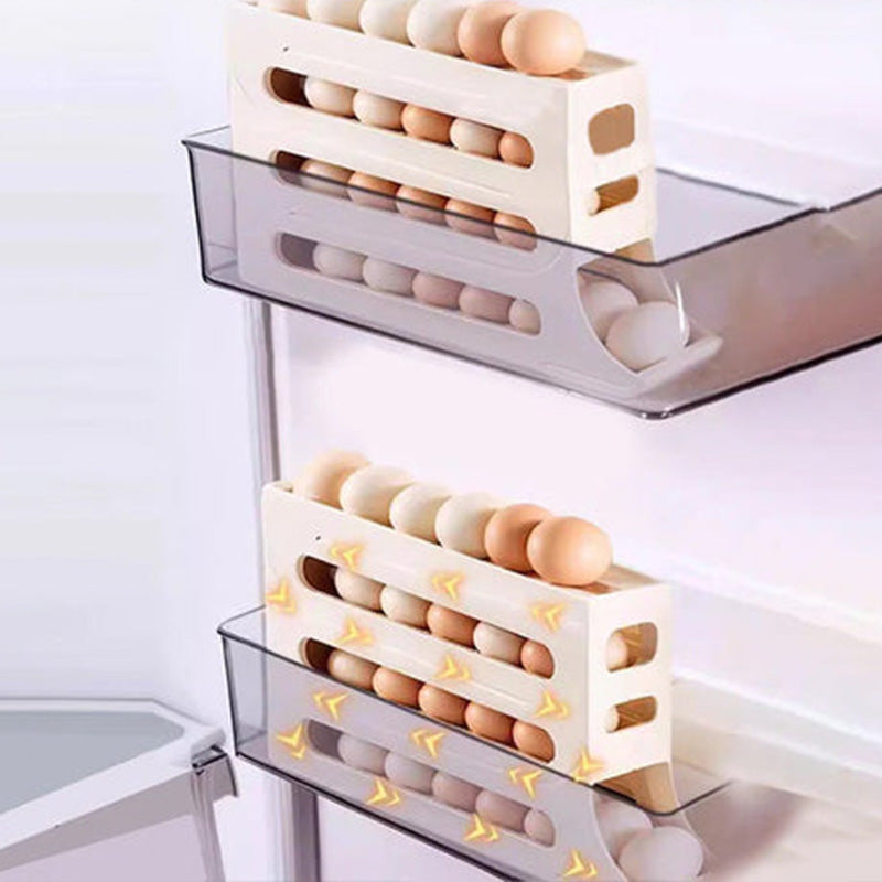 💥4-Tier Tilted Design Egg Storage Rack🥚