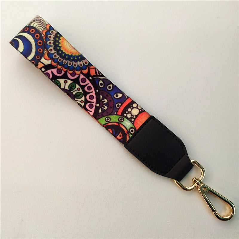 New Color Ethnic Style Hand Strap Wrist Strap Key Ring Keychain Decorative Band Accessory Strap Short Hand Bag