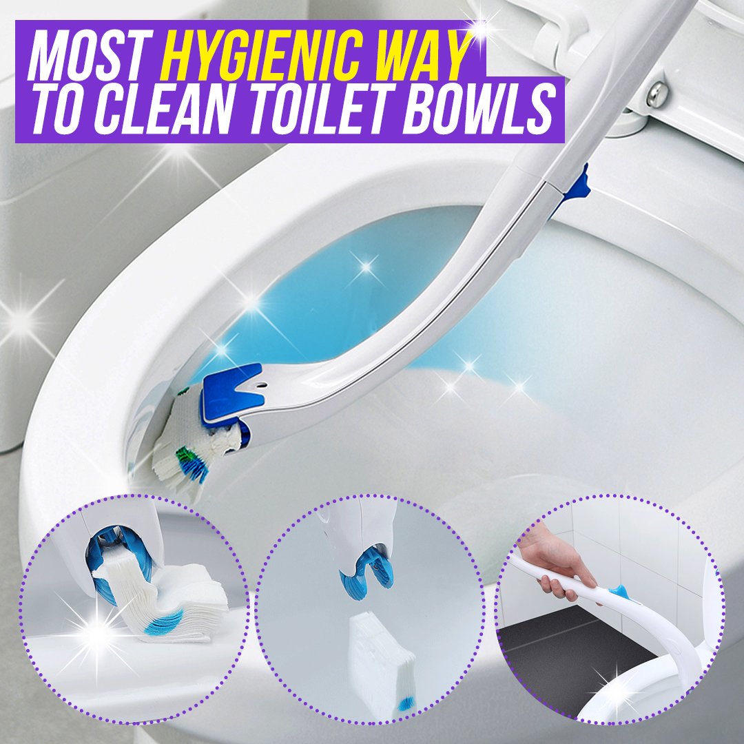 Disposable Replaceable Toilet Brush-Lemon scent