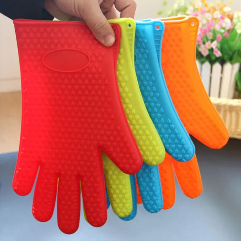 Silicone Kitchen Gloves - Ideal for Cooking